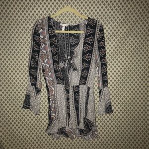 Leith Tie Front Romper